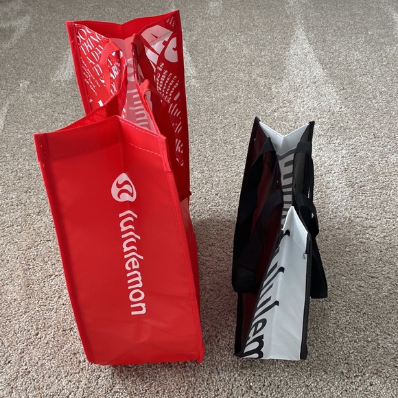 Lululemon Reusable Tote Bags (2) - Picture 3 of 14